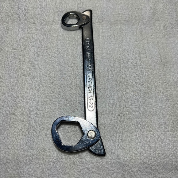 None Other - Universal Wrench Master Wrench Heavy Duty Multi-Wrench Swivel Heads--3/8" 13/16"